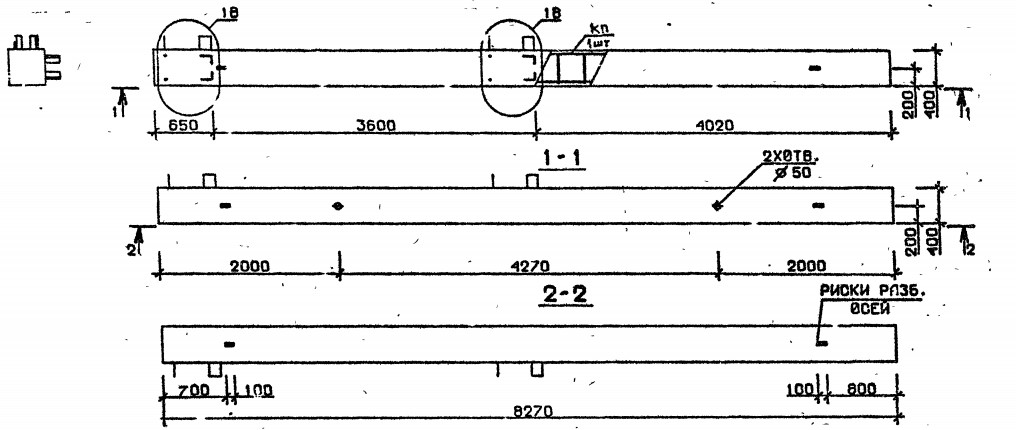 Колонна 5КБ 36.83-2 Серия 1.020.1-2с/89